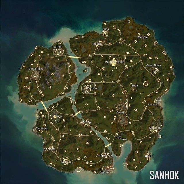 PUBG: Những địa điểm loot cực nhiều đồ mà bạn không thể bỏ qua tại map Sanhok