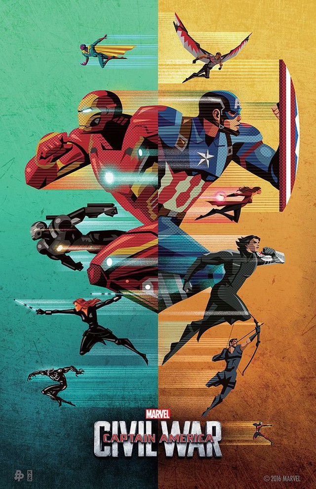  Captain America: Civil War. 