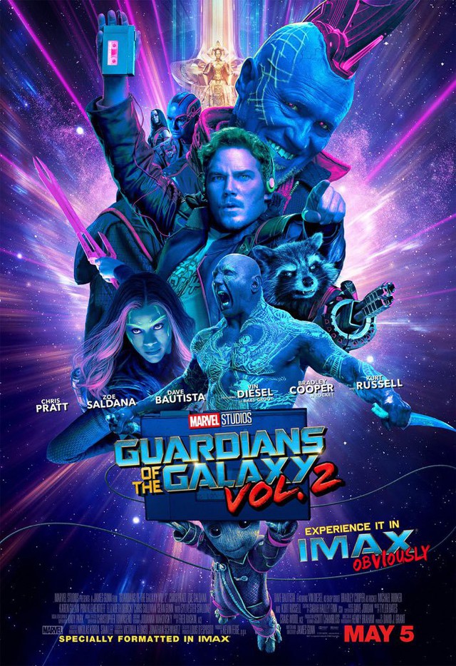  Guardians of the Galaxy Vol. 2. 