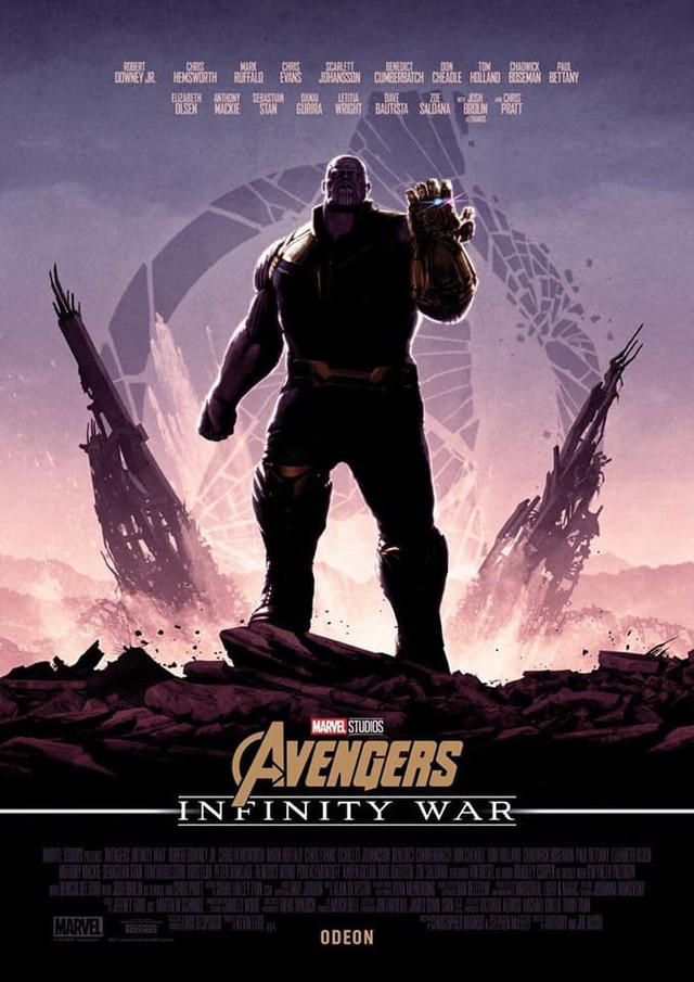  Avengers: Infinity War. 