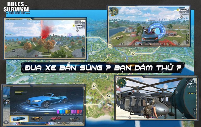 Rules of Survival: Cận cảnh chế độ đua xe bắn súng mới toanh có gì HOT?