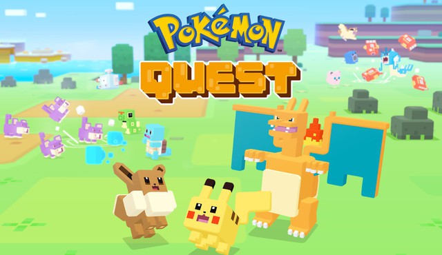 Pokémon Quest - Tựa game Pokemon mang style hình khối Minecraft khác biệt nhất từ trước đến nay