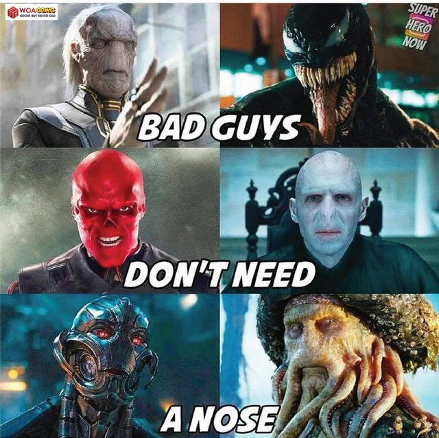  Ác nhân không cần một cái mũi! (Nguồn: WOA Comic) 