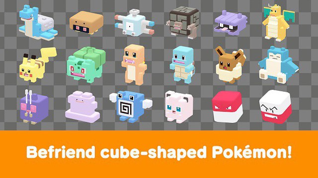 Pokémon Quest - Tựa game Pokemon mang style hình khối Minecraft khác biệt nhất từ trước đến nay