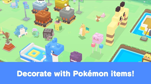 Pokémon Quest - Tựa game Pokemon mang style hình khối Minecraft khác biệt nhất từ trước đến nay