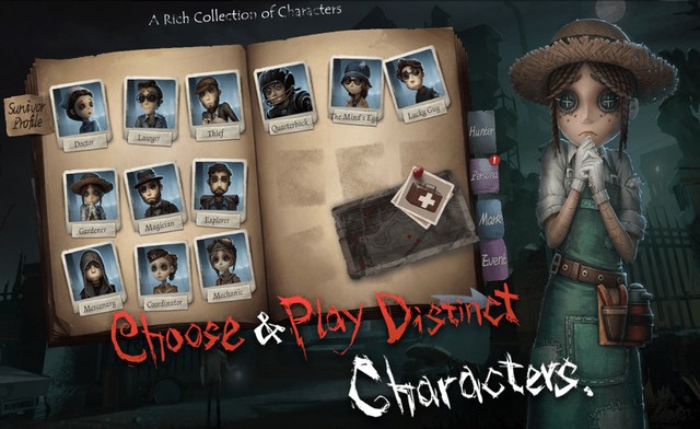 Identity V - Game kinh dị pha lẫn sinh tồn 