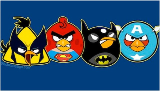  Những chú chim giận dữ Angry Birds nay đi giải cứu thế giới. 