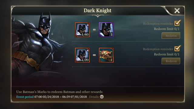  60 mảnh tướng Batman là đủ để đổi Batman vĩnh viễn trong sự kiện Dark Knight. 