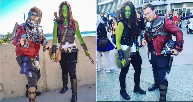 Star Lord và Gamora