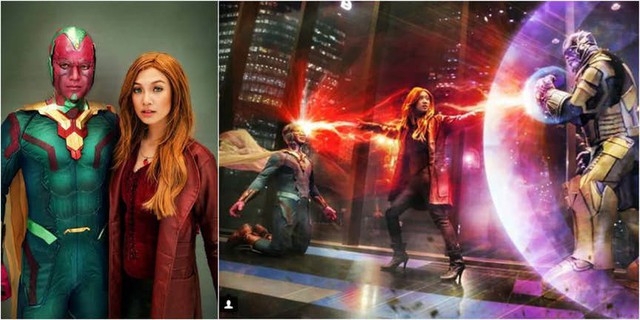 Vision và Scarlet Witch