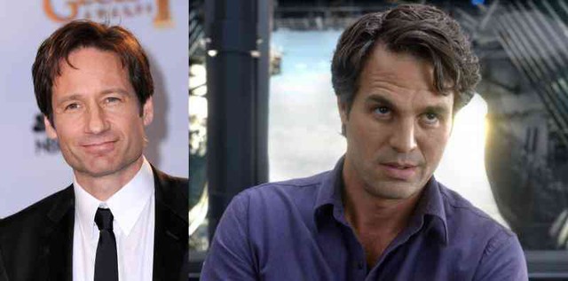  David Duchovny thử vai Bruce Banner 