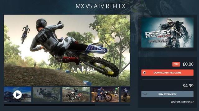 Mê đua xe địa hình thì hãy nhanh chân đi nhận MX vs ATV Reflex phiên bản miễn phí ngay hôm nay!