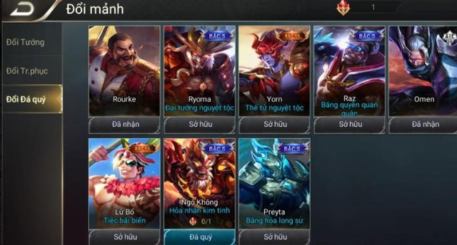  Việt Nam là server Arena of Valor giam cầm nhiều tướng nhất thế giới, game thủ phải mất rất nhiều tiền để sở hữu chúng. 