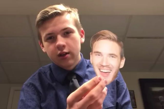 Youtuber 15 tuổi bất ngờ nổi tiếng vì ăn ảnh của PewDiePie liên tục trong 100 ngày - Ảnh 1.