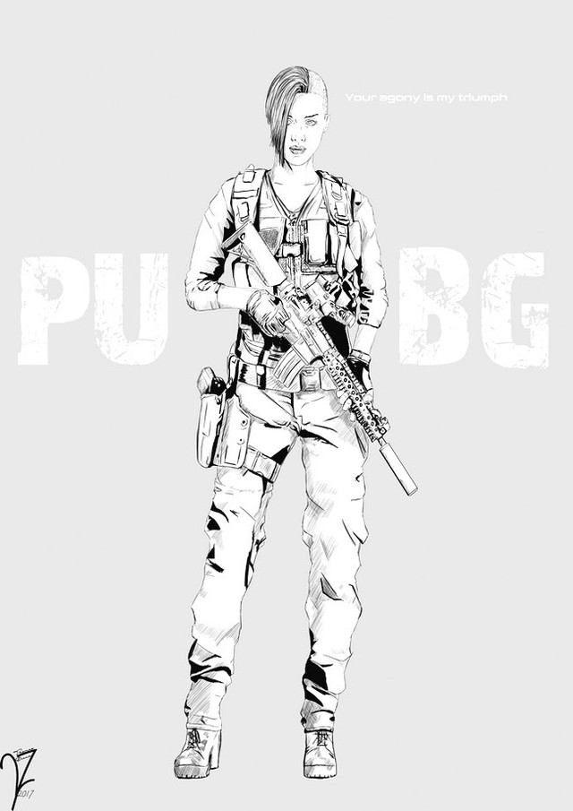 Tổng hợp những hình nền điện thoại chất chơi và độc nhất về PUBG - Ảnh 17.