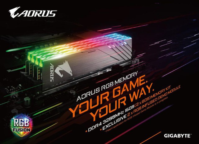 Gigabyte chính thức giới thiệu bộ RAM Aorus RGB đẹp ngất ngây cho game thủ - Ảnh 1.