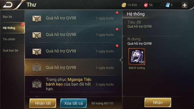 Game thủ Quyền Vương 98 đã nhận được vật phẩm hỗ trợ từ Garena - Ảnh 3.