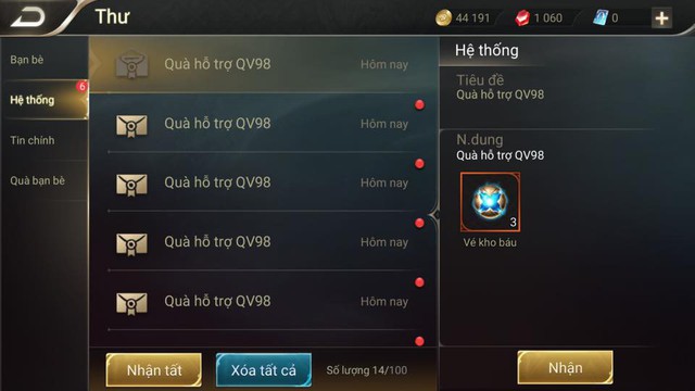 Game thủ Quyền Vương 98 đã nhận được vật phẩm hỗ trợ từ Garena - Ảnh 4.