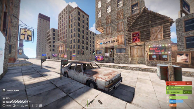 Không thể ra thăm cửa hàng của Dũng CT, các game thủ miền Nam rủ nhau xây cả thành phố chứa TTG Shop ngay trong Rust - Ảnh 5.