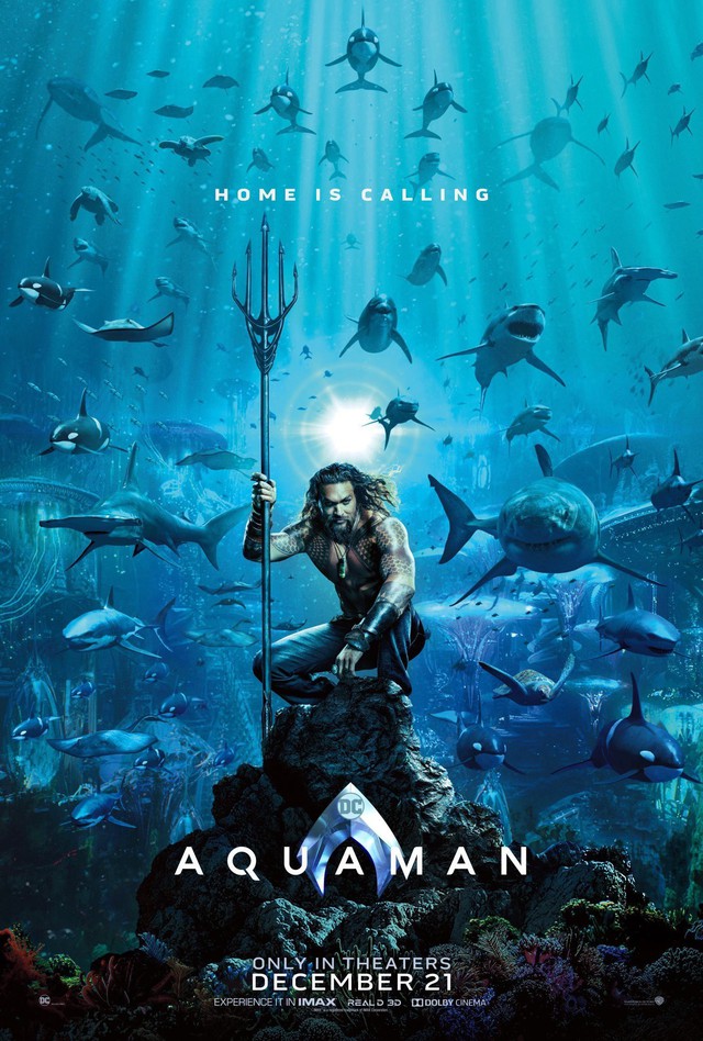 Chết cười với những bức ảnh chế Poster Hoàng tử Thủy Tề Aquaman - Ảnh 1.