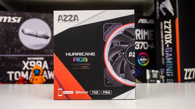 Quạt tản nhiệt AZZA Hurricane RGB - Dành cho game thủ nổi loạn - Ảnh 2.