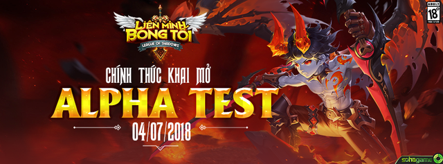 Liên Minh Bóng Tối: Đua Top Alpha Test, nhận 3000 Ruby, hoàn trả 150% giá trị thẻ nạp, ngày mai 04/07