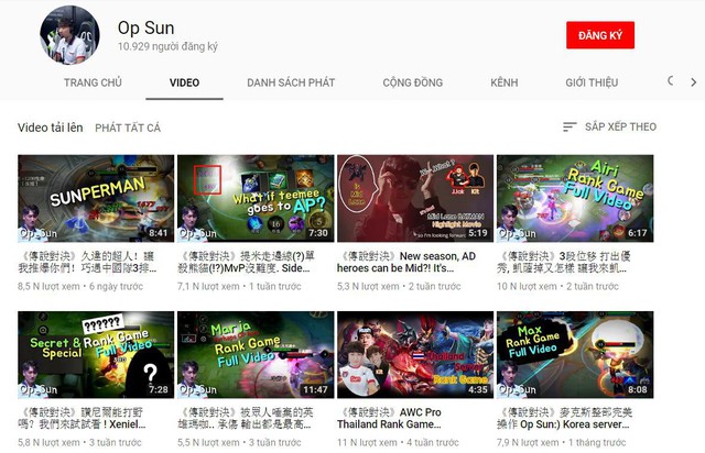 Các nhà vô địch Liên Quân Mobile thế giới cũng chơi Youtube - Ảnh 4.