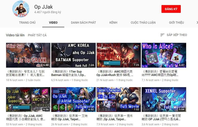 Các nhà vô địch Liên Quân Mobile thế giới cũng chơi Youtube - Ảnh 5.