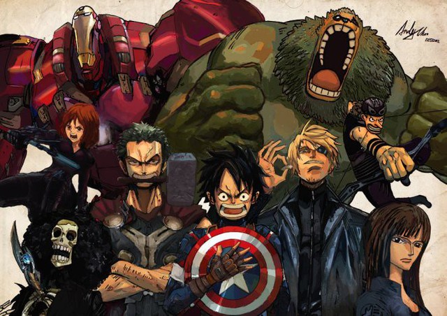 [Góc Hài Hước] Khi nhân vật manga hóa thân thành các siêu anh hùng Avengers