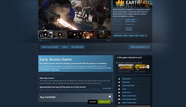 Chi tiết về Earthfall - Game bắn súng mãn nhãn đã tay sắp mở cửa