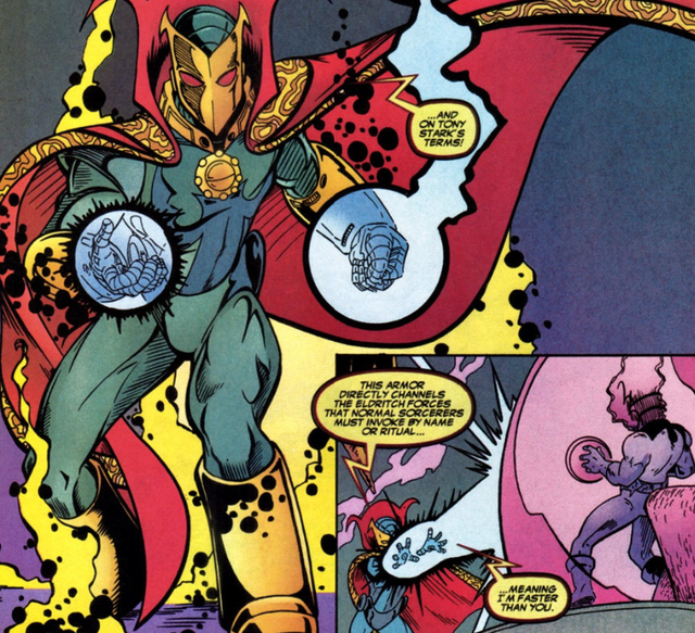 Comics Trivia: Có thể bạn chưa biết, Iron Man đã từng trở thành Phù Thuỷ Tối Thượng mạnh mẽ không kém Dr.Strange - Ảnh 4.