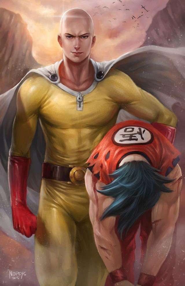 Bộ fanart cực chất khoe trọn sức mạnh của thánh Phồng Saitama trong One Punch Man - Ảnh 12.