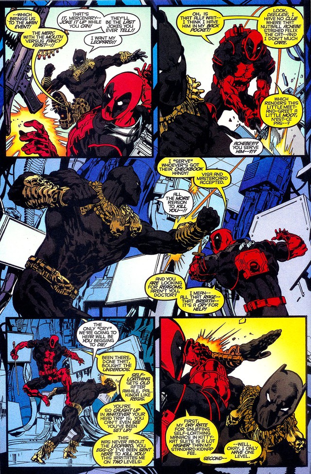 Comics Trivia: Sẽ thế nào nếu chàng bựa Deadpool chiến nhau với Báo Đen Black Panther? - Ảnh 3.
