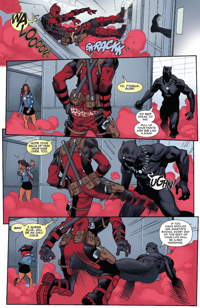 Comics Trivia: Sẽ thế nào nếu chàng bựa Deadpool chiến nhau với Báo Đen Black Panther? - Ảnh 7.