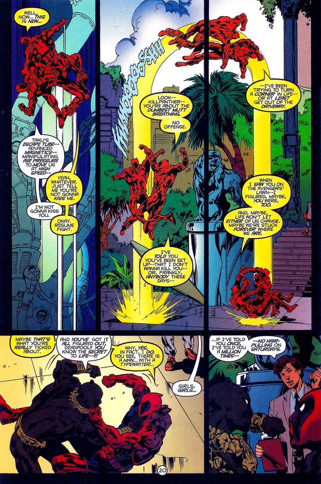 Comics Trivia: Sẽ thế nào nếu chàng bựa Deadpool chiến nhau với Báo Đen Black Panther? - Ảnh 4.