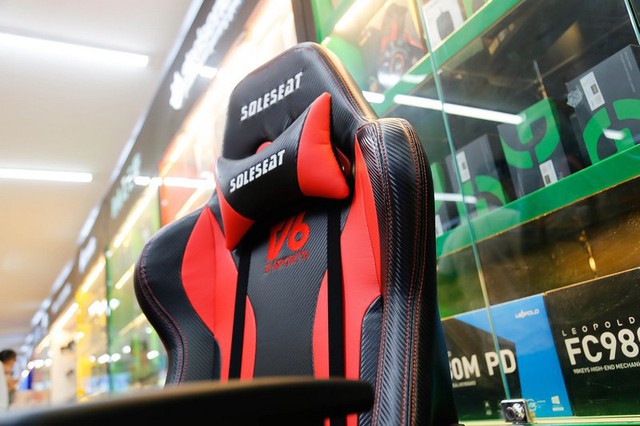 SoleSeat V6 Gaming Chair: Bỏ 6 triệu đồng mua ghế gaming như ngồi trên xe đua - Ảnh 9.