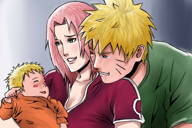 Vui là chính: Nếu Naruto và Sakura về chung một nhà thì con cái họ trông sẽ thế nào? - Ảnh 14.