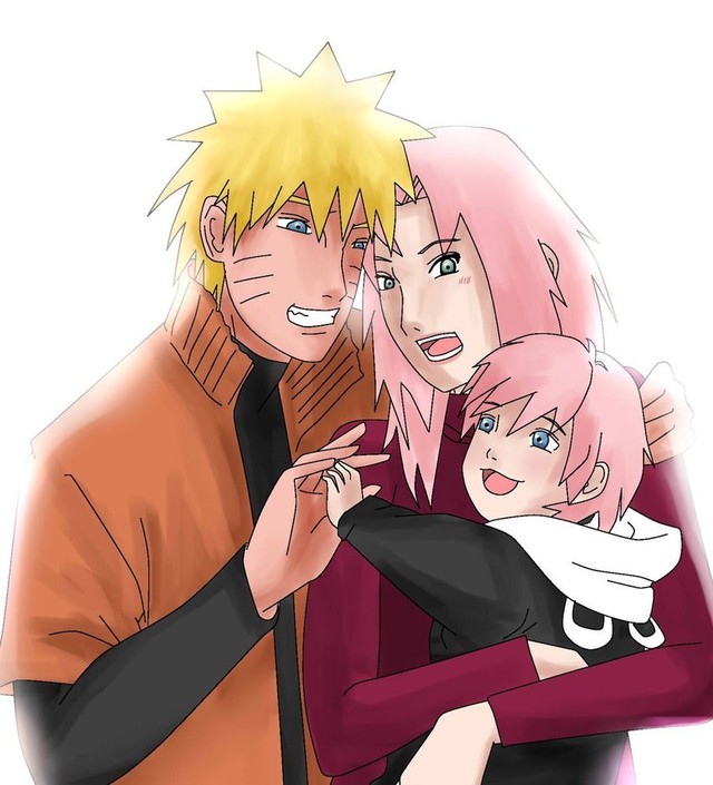 Vui là chính: Nếu Naruto và Sakura về chung một nhà thì con cái họ trông sẽ thế nào? - Ảnh 12.