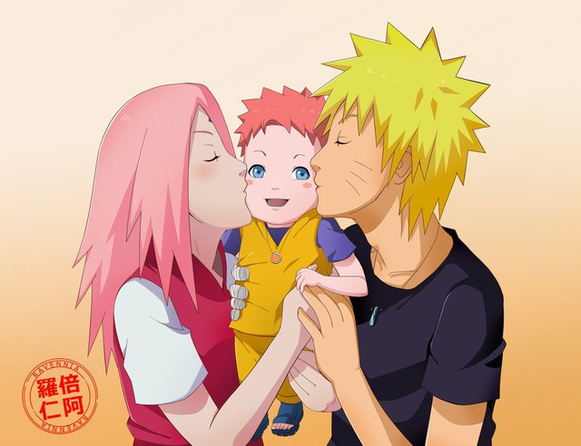 Vui là chính: Nếu Naruto và Sakura về chung một nhà thì con cái họ trông sẽ thế nào? - Ảnh 10.