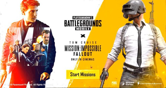 PUBG Mobile liên kết với phim Mission Impossible Fallout, game thủ được gì? - Ảnh 1.