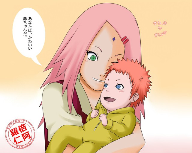 Vui là chính: Nếu Naruto và Sakura về chung một nhà thì con cái họ trông sẽ thế nào? - Ảnh 8.