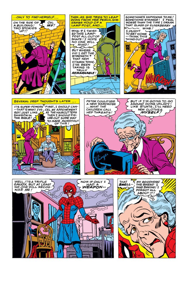 Comics Trivia: Có thể bạn chưa biết, dì May của Spider-Man đã từng không ít lần trở thành siêu anh hùng bảo vệ thế giới đấy - Ảnh 1.