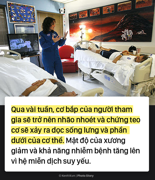 Việc nhẹ lương cao: Chỉ việc nằm trong 60 ngày, NASA trả bạn 2,3 tỷ đồng - Ảnh 4.