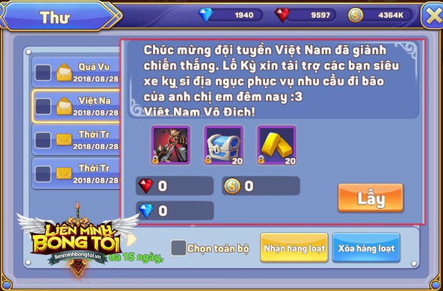 Tiếng còi trận Việt Nam - Syria vừa dứt, tựa game này tung ngay 1 tỷ, phát xe phân khối lớn all server phục vụ nhu cầu “bão” của 500 anh em - Ảnh 4.