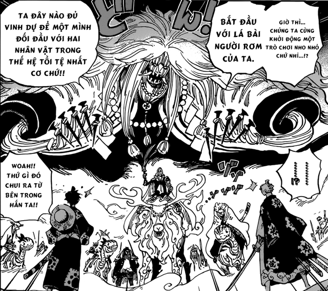 One Piece Chapter 913: Cuộc đụng độ của ba Siêu tân tinh thuộc thế hệ tồi tệ nhất ở vương quốc Wano - Ảnh 4.