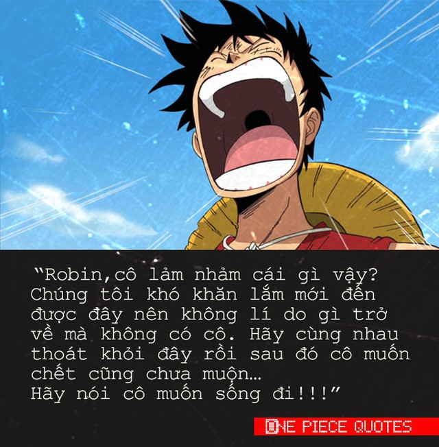 One Piece: 10 câu nói đầy cảm hứng của “Tân vương hải tặc tương lai” sẽ truyền cảm hứng sống cho bạn đấy! - Ảnh 6.