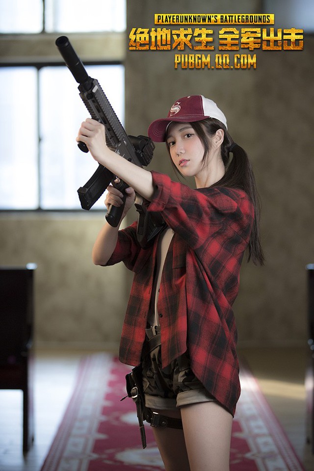 PUBG Mobile: Ngẩn ngơ trước vẻ đẹp của nữ cosplayer khi cầm M416 full đồ - Ảnh 4.