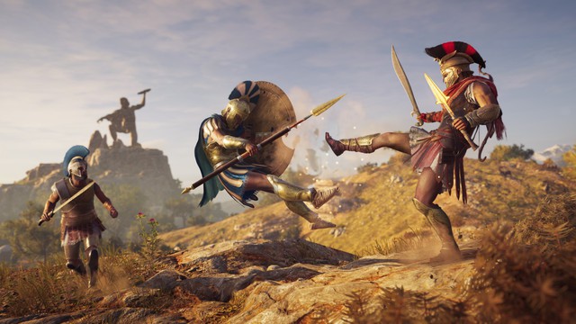 Tạm biệt phong cách sát thủ, Assassins Creed Odyssey sẽ là đấu trường của những chiến binh thực thụ - Ảnh 1.