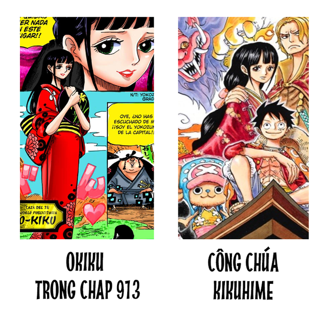 Cùng tìm hiểu về Kikuhime, nàng công chúa xinh đẹp có ngoại hình y hệt Okiku trong One Piece 913 - Ảnh 2.