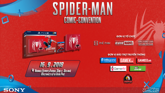 Spider-Man Comic Convention: Nơi game thủ Việt chơi PS4 miễn phí thỏa thích - Ảnh 1.